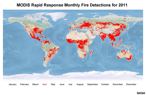 wildfire patterns