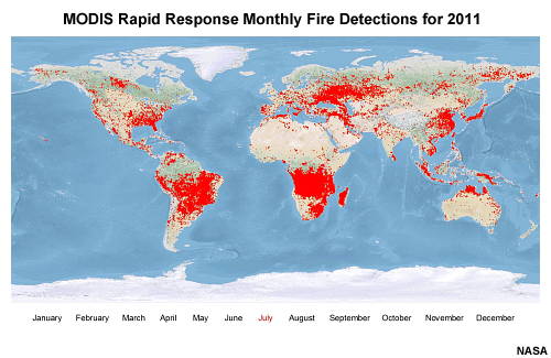wildfire patterns