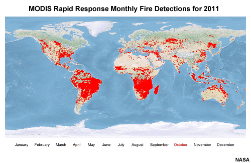 wildfire patterns