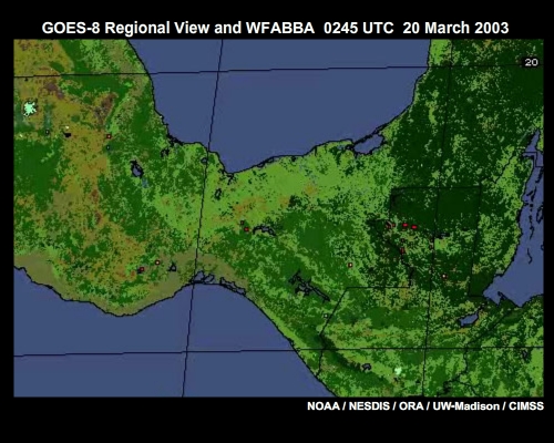 20 March 2003 0245 UTC
