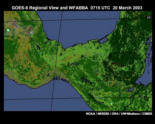 GOES-8 20 March 2003