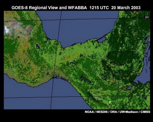 GOES-8 20 March 2003