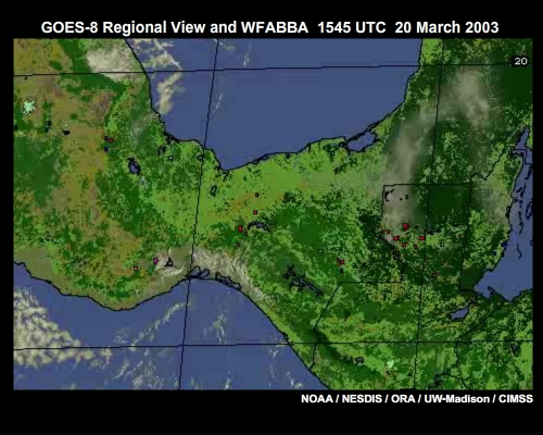 GOES-8 20 March 2003