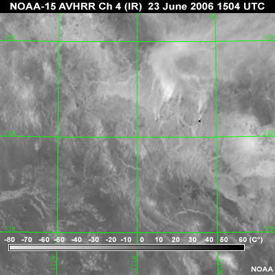 MOAA AVHRR Ch 4 (IR), 23 June 2006
