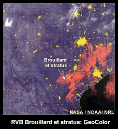 Exemple d'une RVB brouillard/stratus de GeoColor