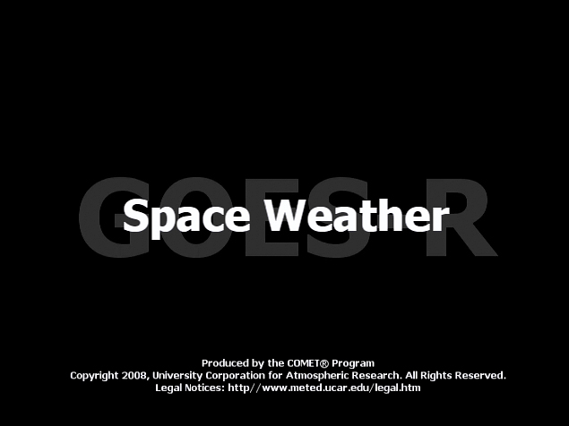 Breve video sobre las observaciones del clima espacial y los instrumentos del GOES-R 