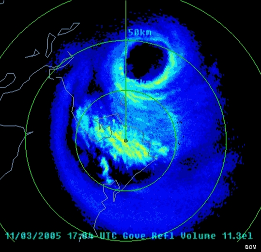 Ingrid Gove radar