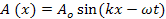 equation for sinusoidal wave