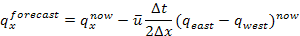 conceptual form of advection eq