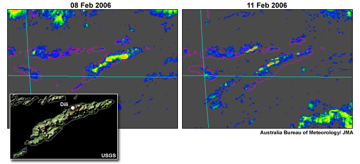 Infrared (IR) satellite imagery