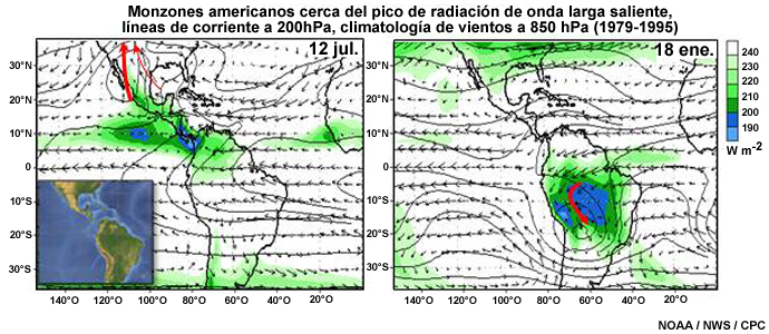 Sistemas monzónicos americanos