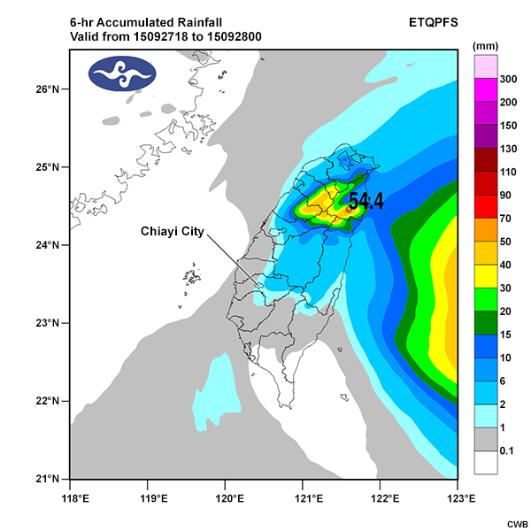 18 UTC Sept. 27 to 00 UTC Sept. 28, 2015.