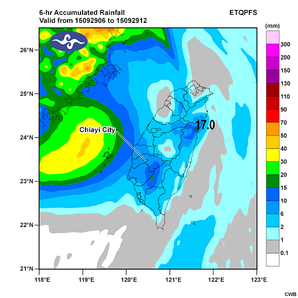 06 UTC Sept. 29 to 12 UTC Sept. 29, 2015.