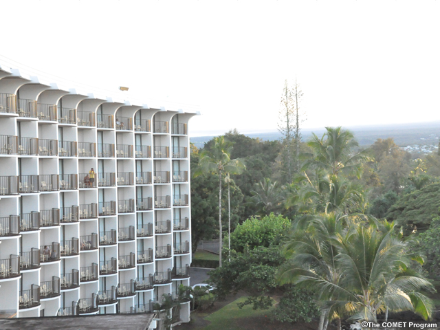 photo of multistory hotel near water in Hilo, Hawaii
