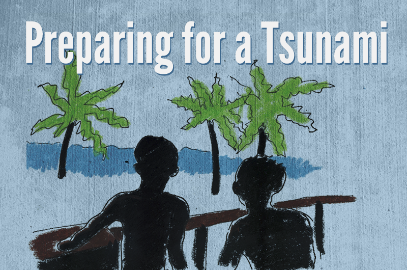 Preparing for a Tsunami splash image