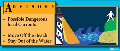 cropped version of Advisory description from NOAA products poster