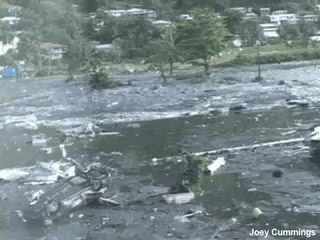 A video documenting the inundation in Samoa during the 2009 tsunami.